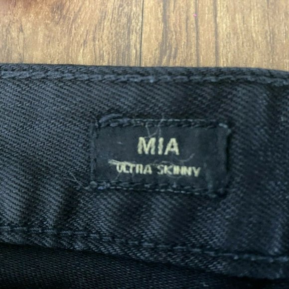 Express Women's Mia Ultra Skinny SZ 6 Black Jeans - Picture 8 of 12